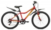 Велосипед MAVERICK 24' хардтейл, рама алюминий, D 40 AL темно-красный, 7 ск.
